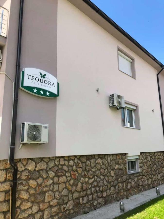 Apartments Teodora Ohrid Exterior foto